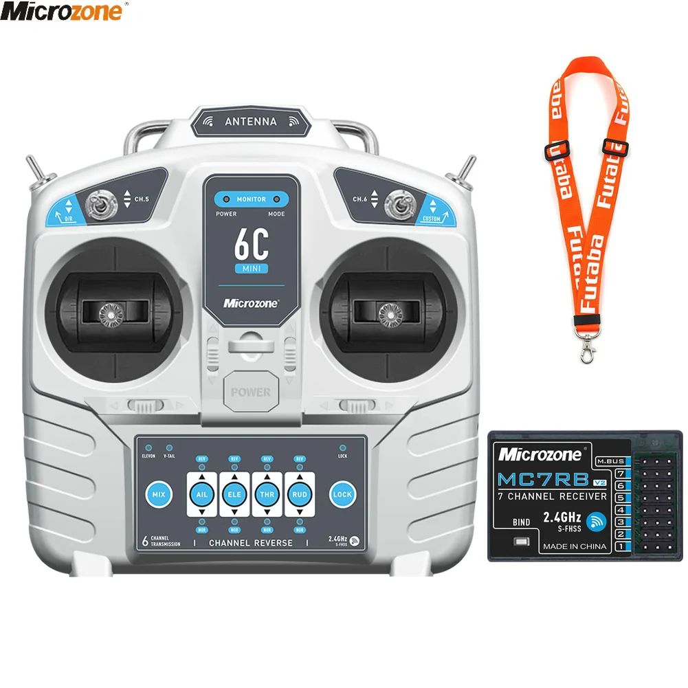 Drone Racing Receiver - MicroZone MC6C Mini V2 2,4G 6-канальный